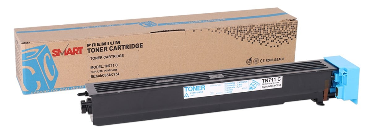 Konica Minolta TN-711 Smart Mavi Toner Bizhub C654/C754