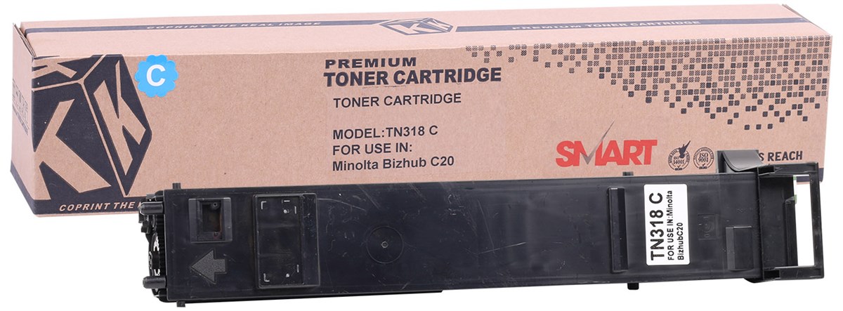 Konica Minolta TN-318 Smart Mavi Toner C20-C30-C31P