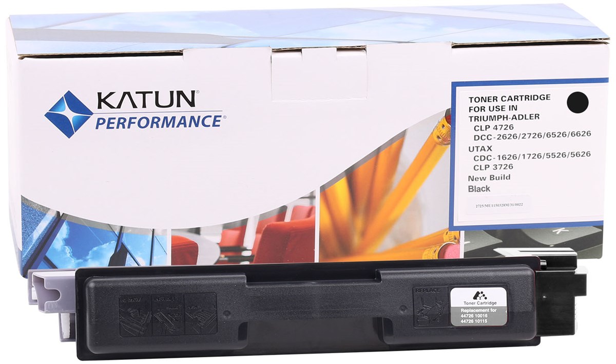 Utax CDC-1626-1726-3726 / Triumph Adler DCC-5526-6526 Katun Siyah Toner (43838)