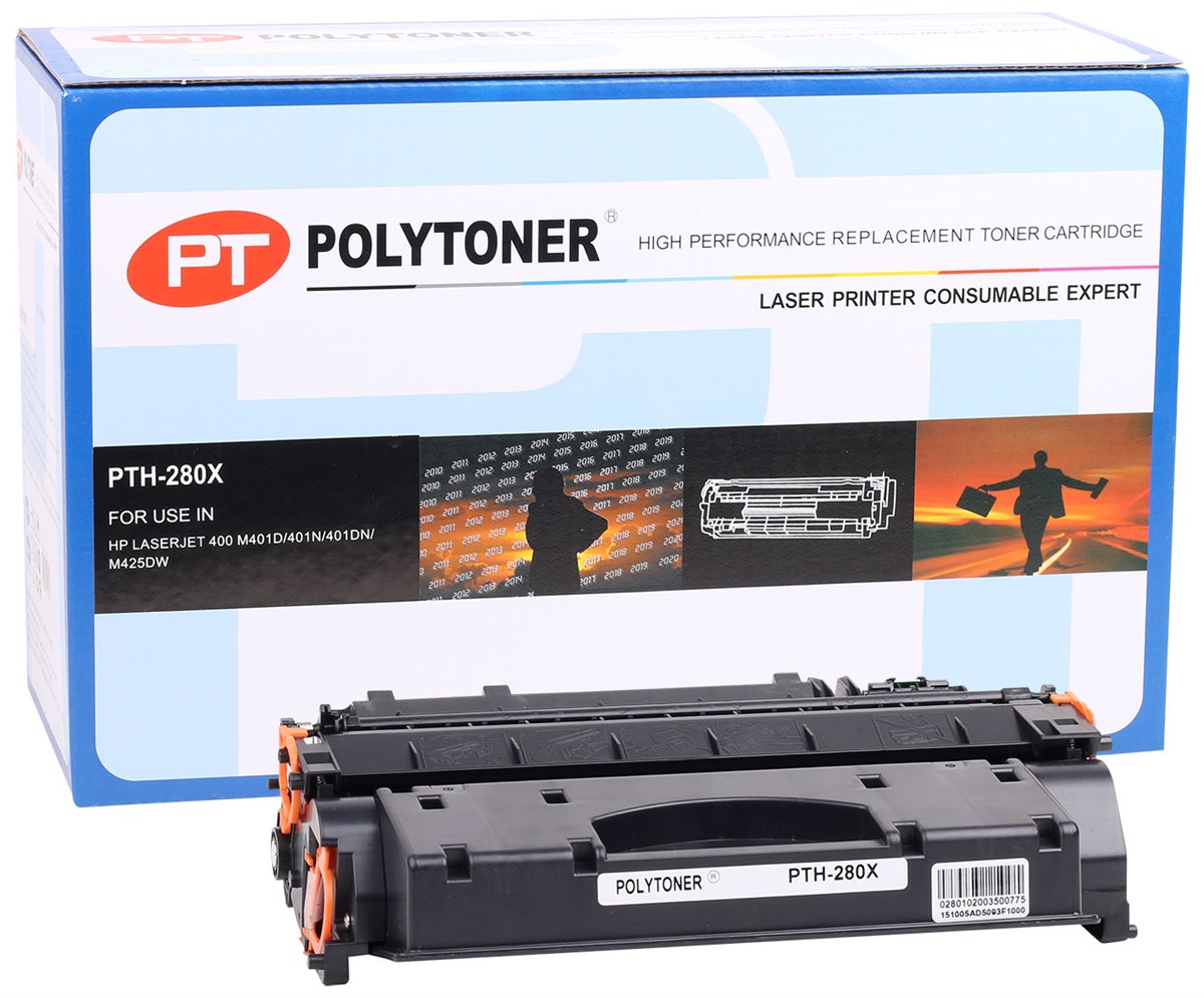 HP CF280X Polytoner LJ Pro 400-M401d-401N-401DN-M425DW-EXV 40-IR 1133