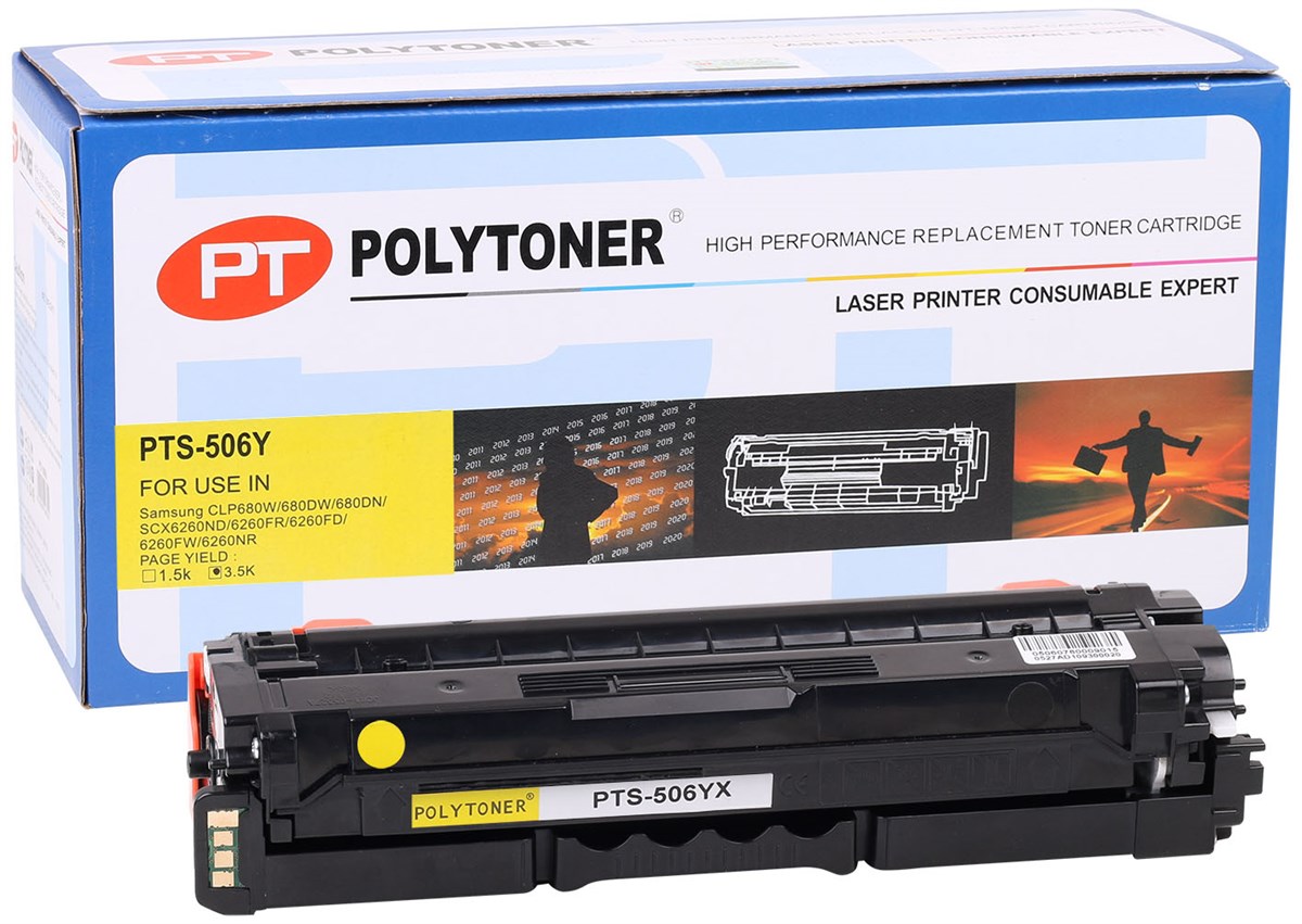Samsung (MLT-D506YA) Polytoner Sarı Toner CLP680W-SCX6260ND-6260FR (1500 Sayfa)