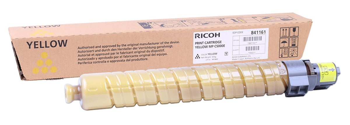 Ricoh MP-C 5000 Orjinal Sarı Toner MP-C 4000-4501-5501 (841161)
