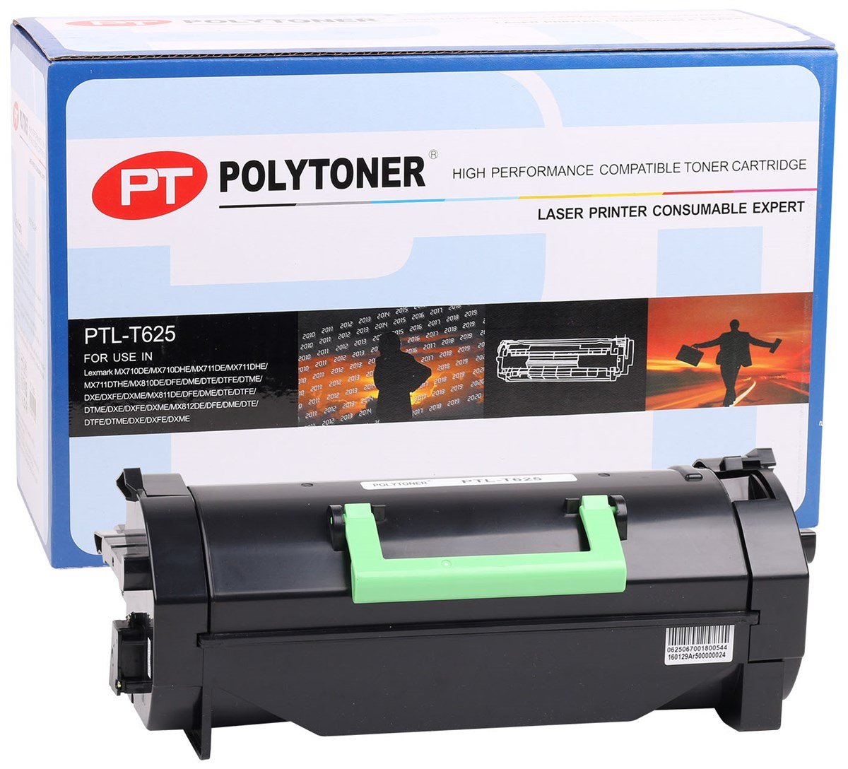 Lexmark T625 Polytoner (MX710-MX711) (62D5000) (6.000 Sayfa) (İadesiz Ürün)