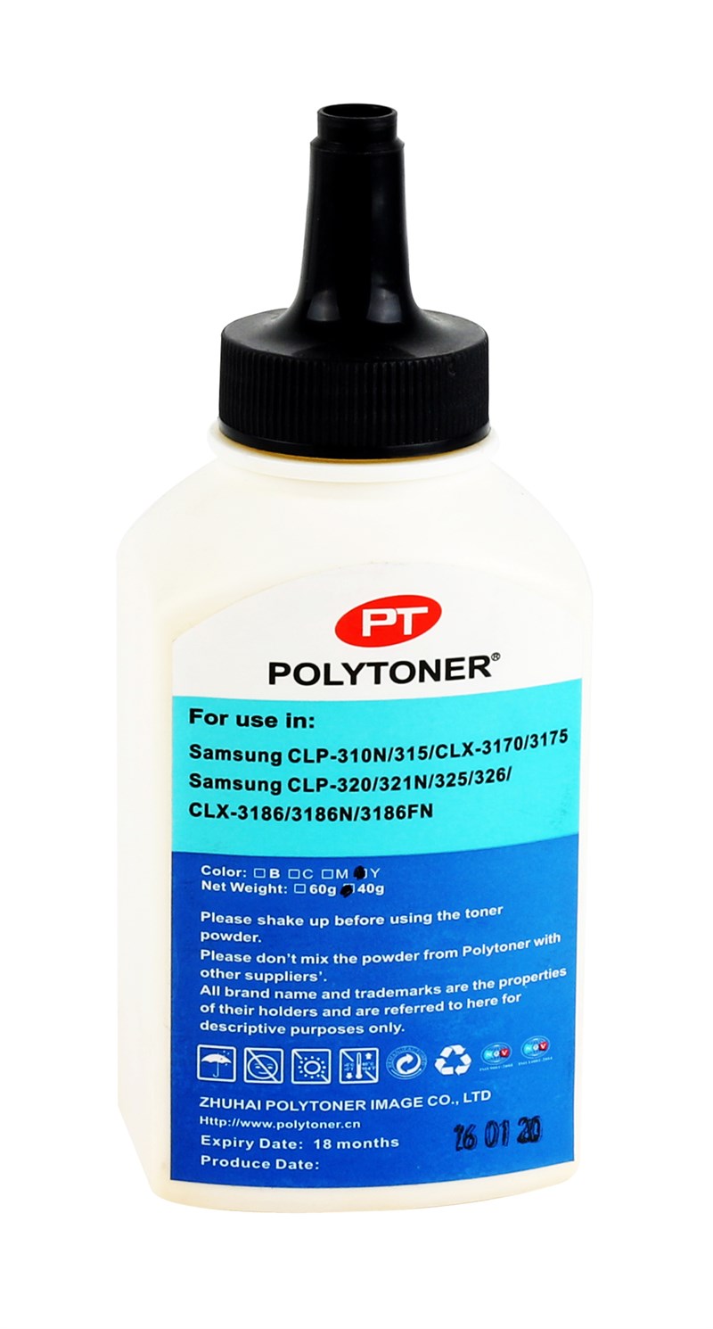 Samsung (NR407-NR409) Dolum Tozu Polytoner Sarı (CLP-310-315)