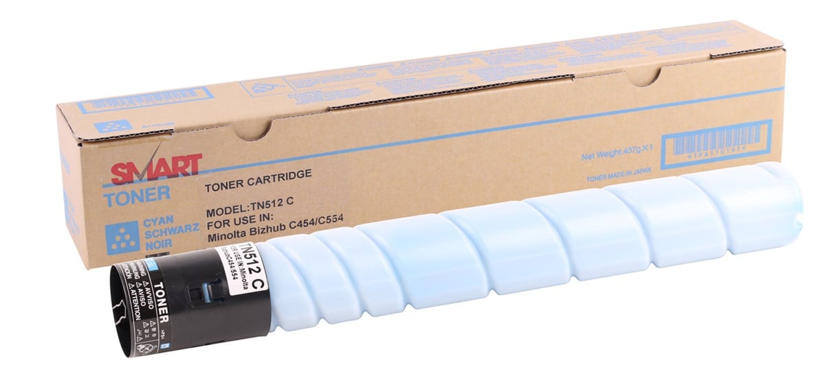 Konica Minolta TN-512 Smart Mavi Toner C454-C554 TN-324 C258-C308-C368