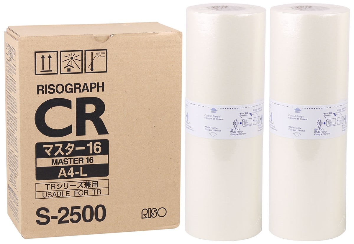 Riso (S-2500) Orjinal A4 Master TR 1510-1530-1550 CR 1610-1630 (Adet fiyatıdır)