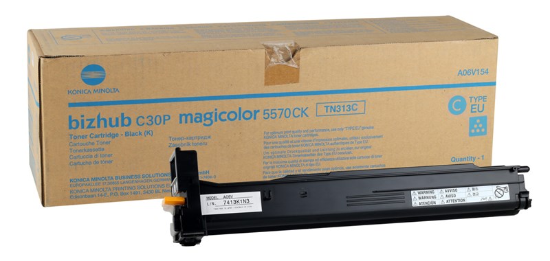 Konica Minolta TN-313 Orjinal Mavi Toner C30P-C31P