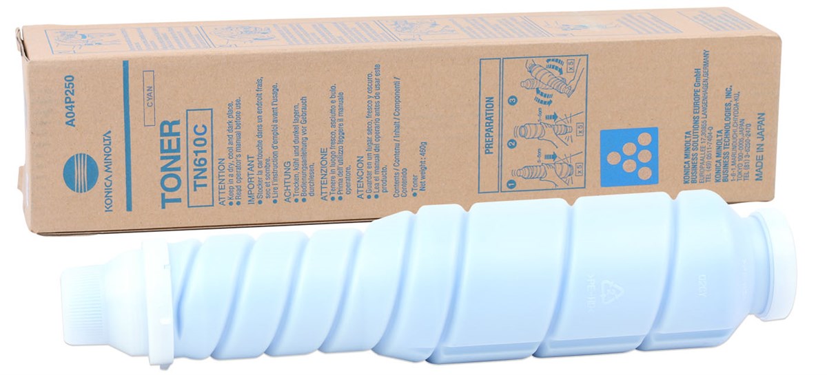 Konica Minolta TN-610 Orjinal Mavi Toner C5500-6500