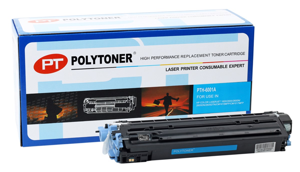HP Q6001A (124A) Polytoner Mavi Laserjet 1600-2600-CM1015-1017mfp-LBP5000-5100