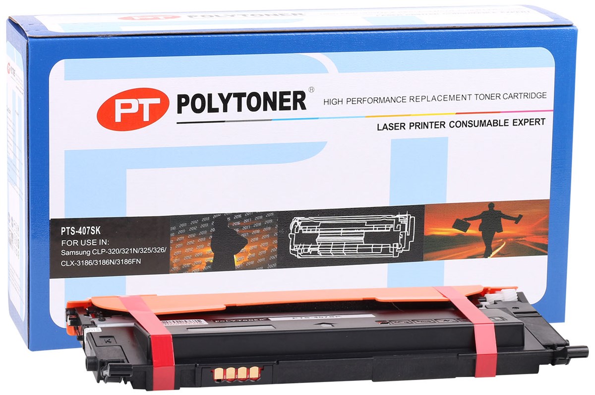 Samsung (NR407/NR409) Polytoner Siyah CLP-310-315-320 CLX-3170-3175
