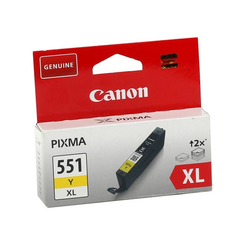 Canon CAN20028 (CLI-551XL) Orjinal Sarı Kartuş (IP7250-MG5450-MG6350)
