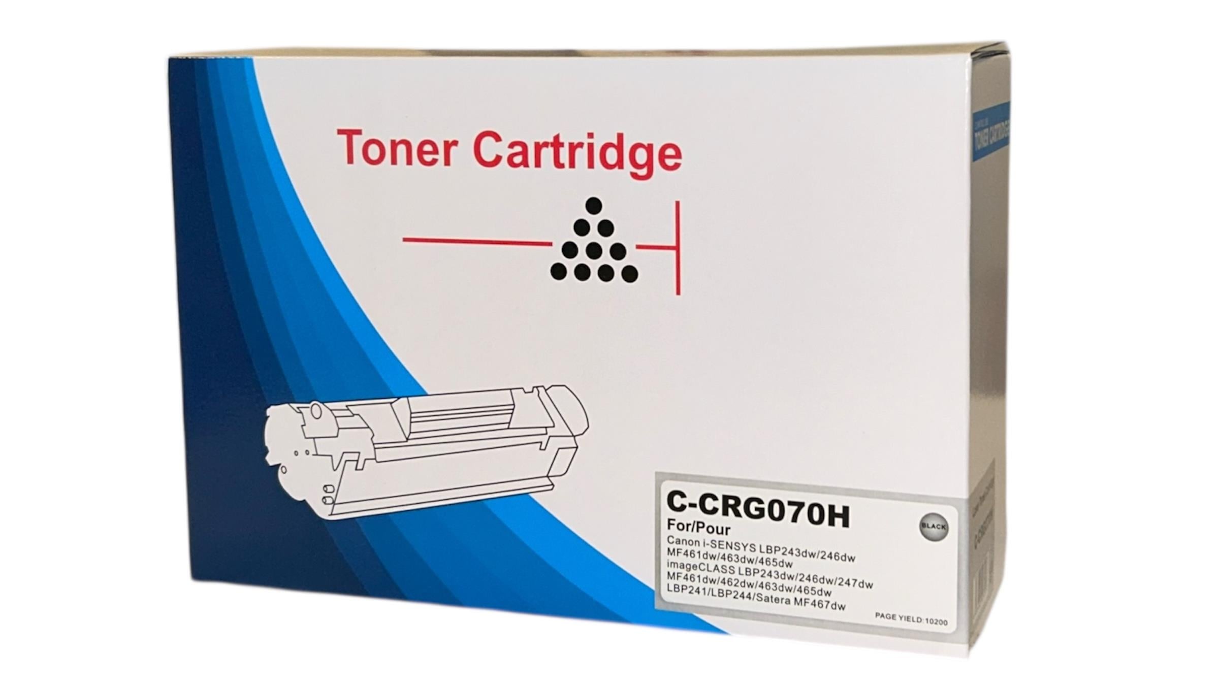 Canon CRG-070H Muadil Toner  LBP-243dw 246dw MF461dw,463dw,65dw Chipsiz (10,2k)