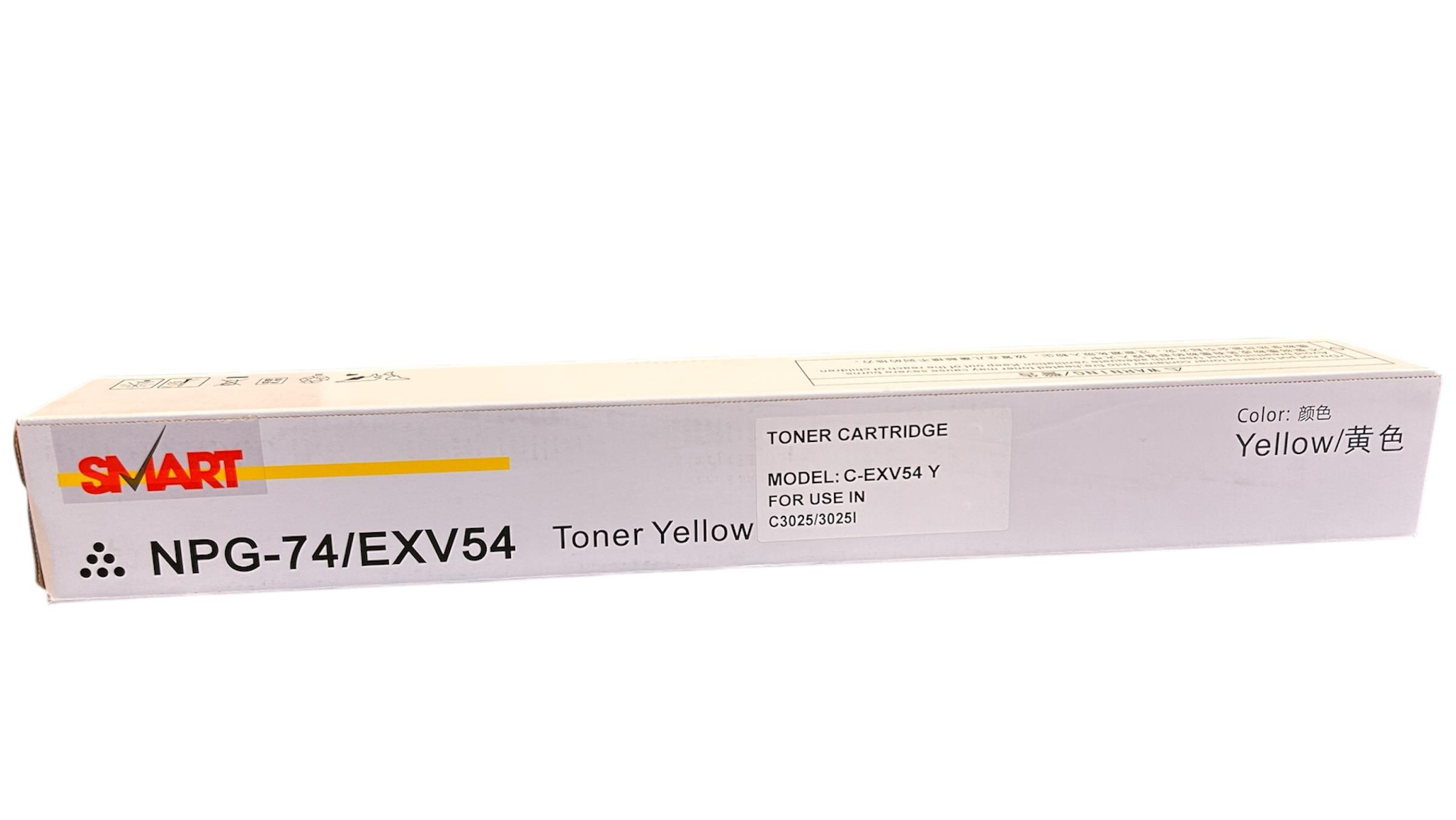 Canon EXV-54 Sarı Smart Toner IR-C  3025 3226 (1397C002)