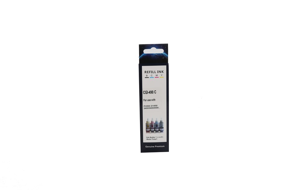Canon GI-490C Smart Mavi Mürekkep (G1400-G2400-G3400)(70ml)