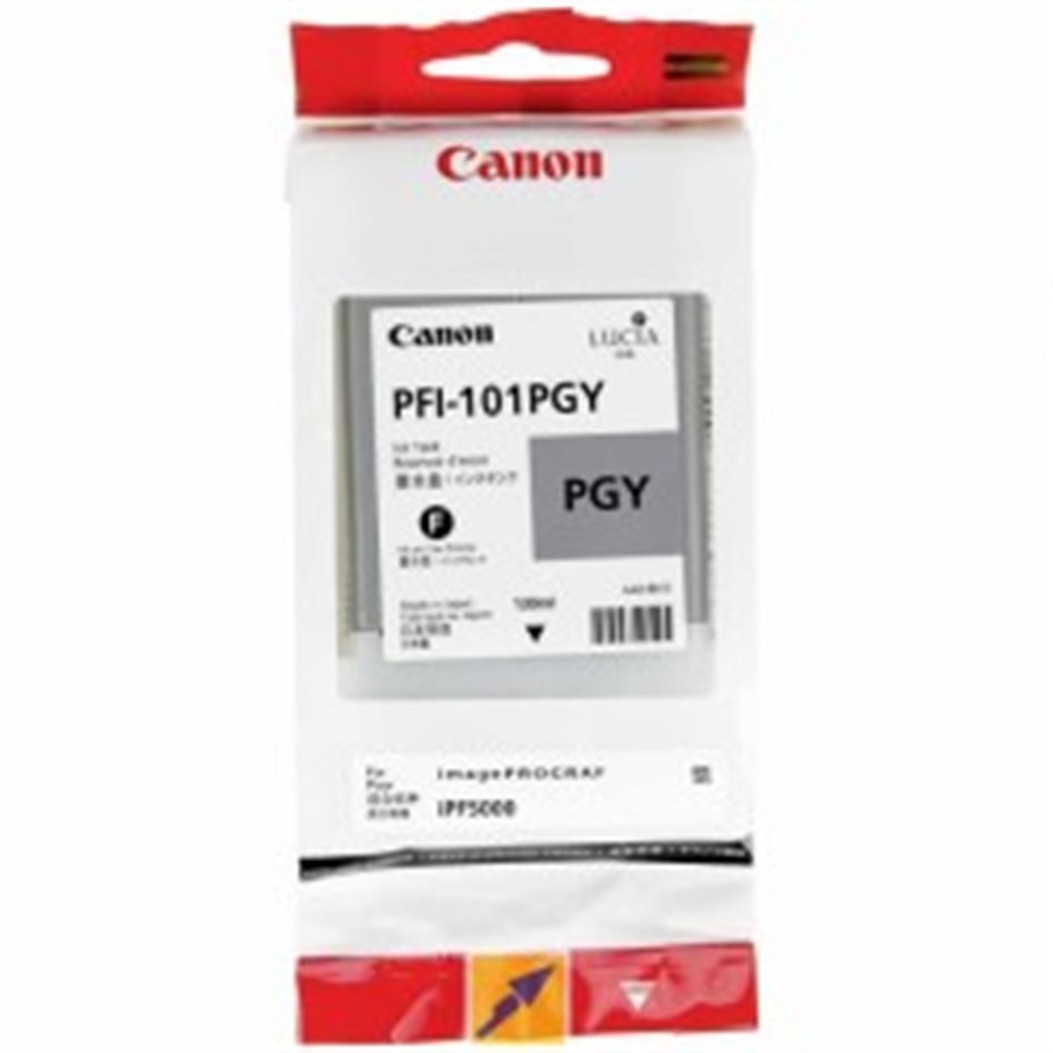 Canon PFI-101PGY Photo Gri Orjinal Mürekkep IPF5000-5100-IPF6000-6100 (130ml)