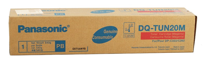 Panasonic DQ-TUN20M Orjinal Kırmızı Toner (DPC-262-322)