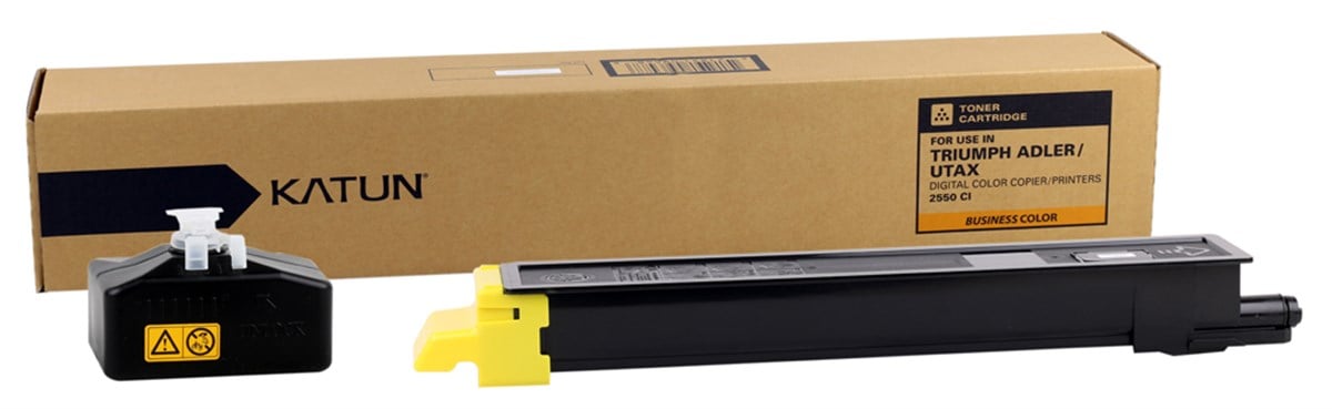 Utax / Triumph Adler 2550Cİ Katun Sarı Toner (662510116)(47782)