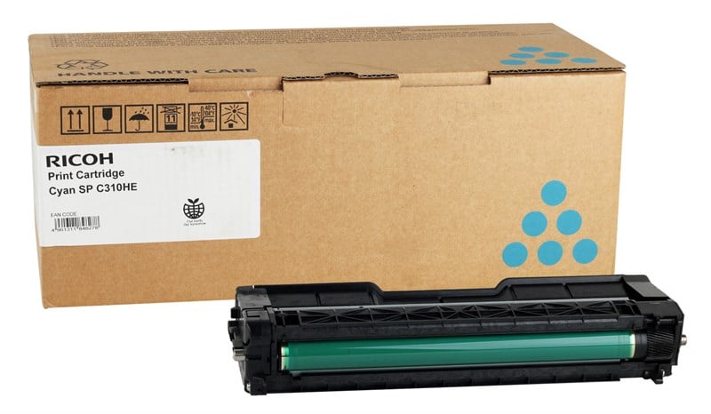 Ricoh SP-C 310HE Orjinal Mavi Toner SP-C 231-232-242-311-320 Yüksek Kapt(406480)