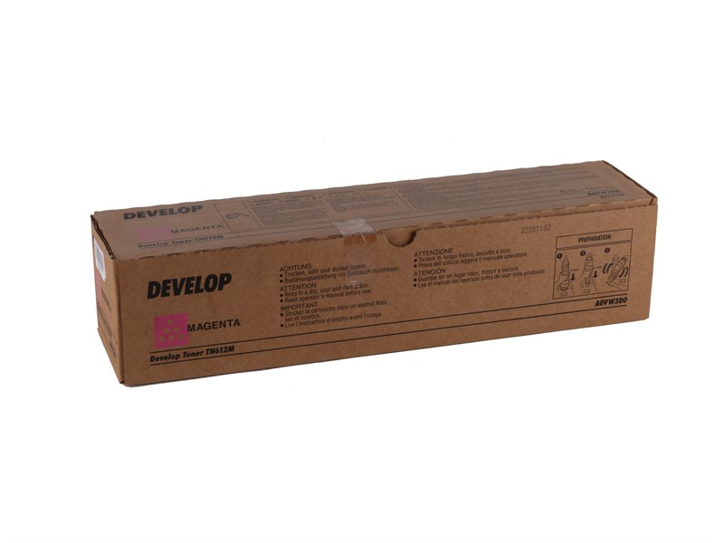 Develop TN-612 Orjinal Kırmzı Toner İneo +5501 +6501