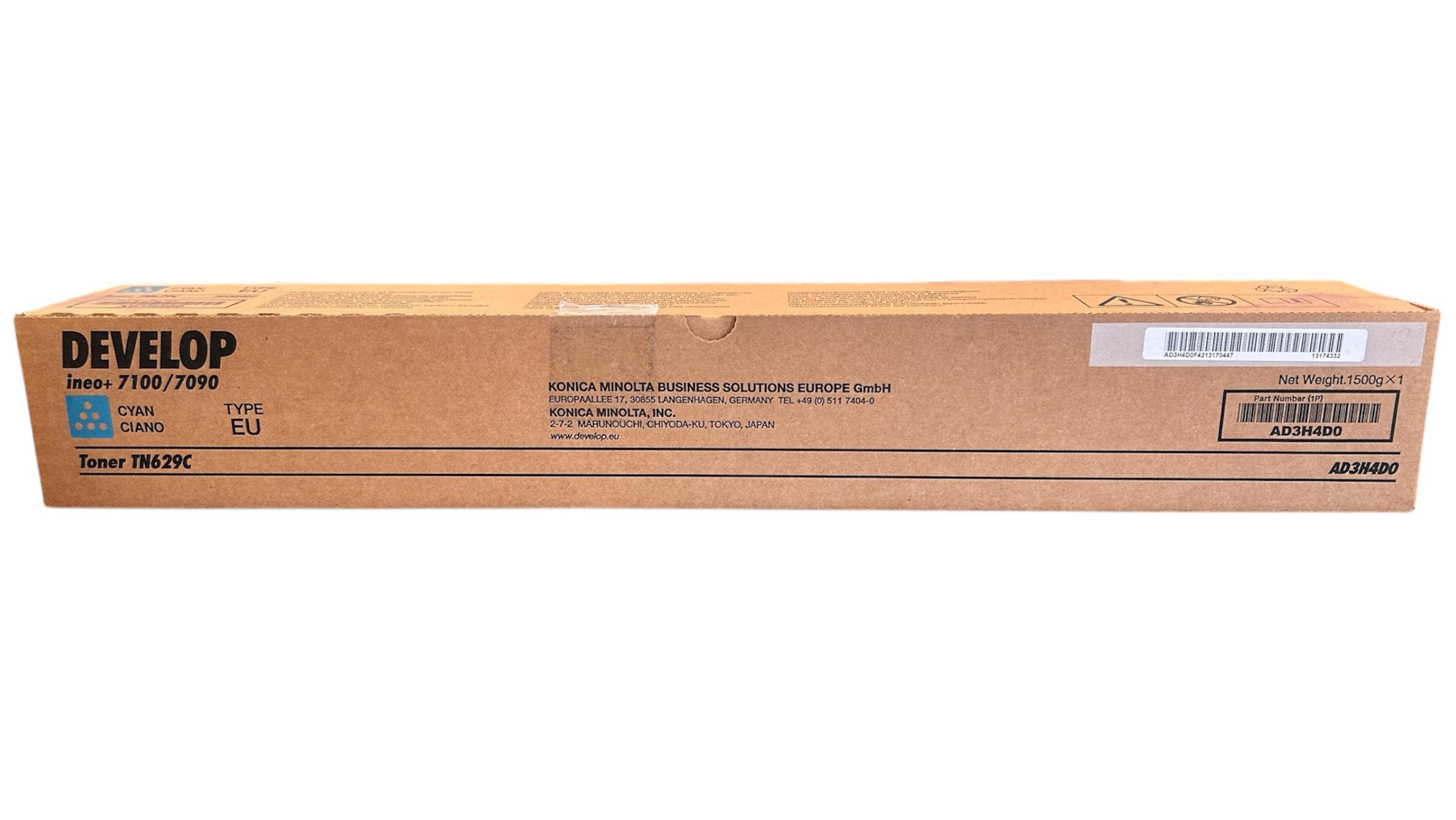 Develop TN-629 Orijinal Mavi Toner ACCURIOPRESS +7090 +7100 AD3H4D0 94k