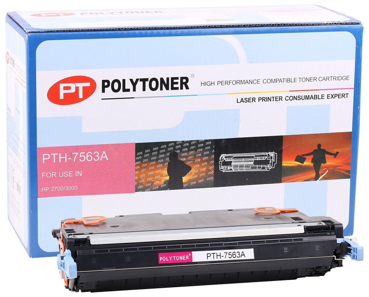 HP Polytoner Kırmızı Q7563A LJ 2700-3000 (3,5k)