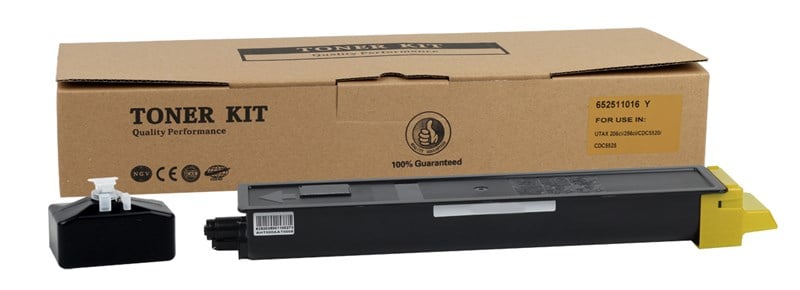 Utax CDC-5520-5525-206Cİ-256Cİ / Triumph Adler DCC-6520 Smart Sarı Toner