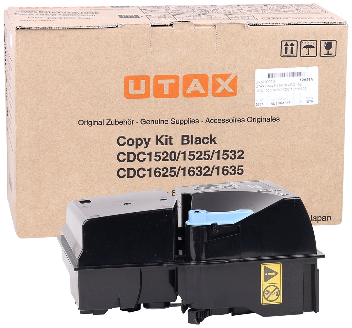 Utax CDC-1520-1526-1532 / Triumph Adler DCC-2525-2520 Orjinal Siyah Toner
