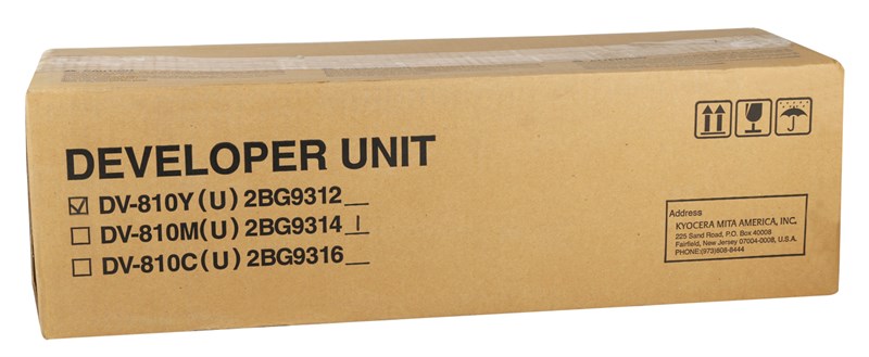 Kyocera Mita DV-810 Orjinal Sarı Developer Unit FS-C 8026
