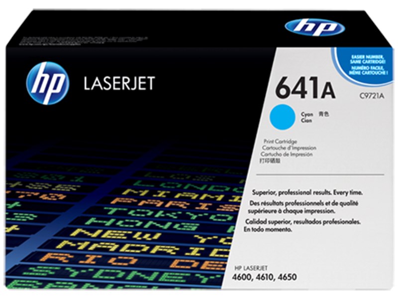 HP C9721A (641A) Orjinal Mavi Toner