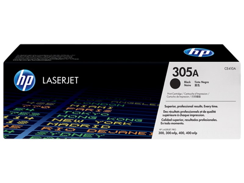 HP CE410A (305A) Orjinal Siyah Toner