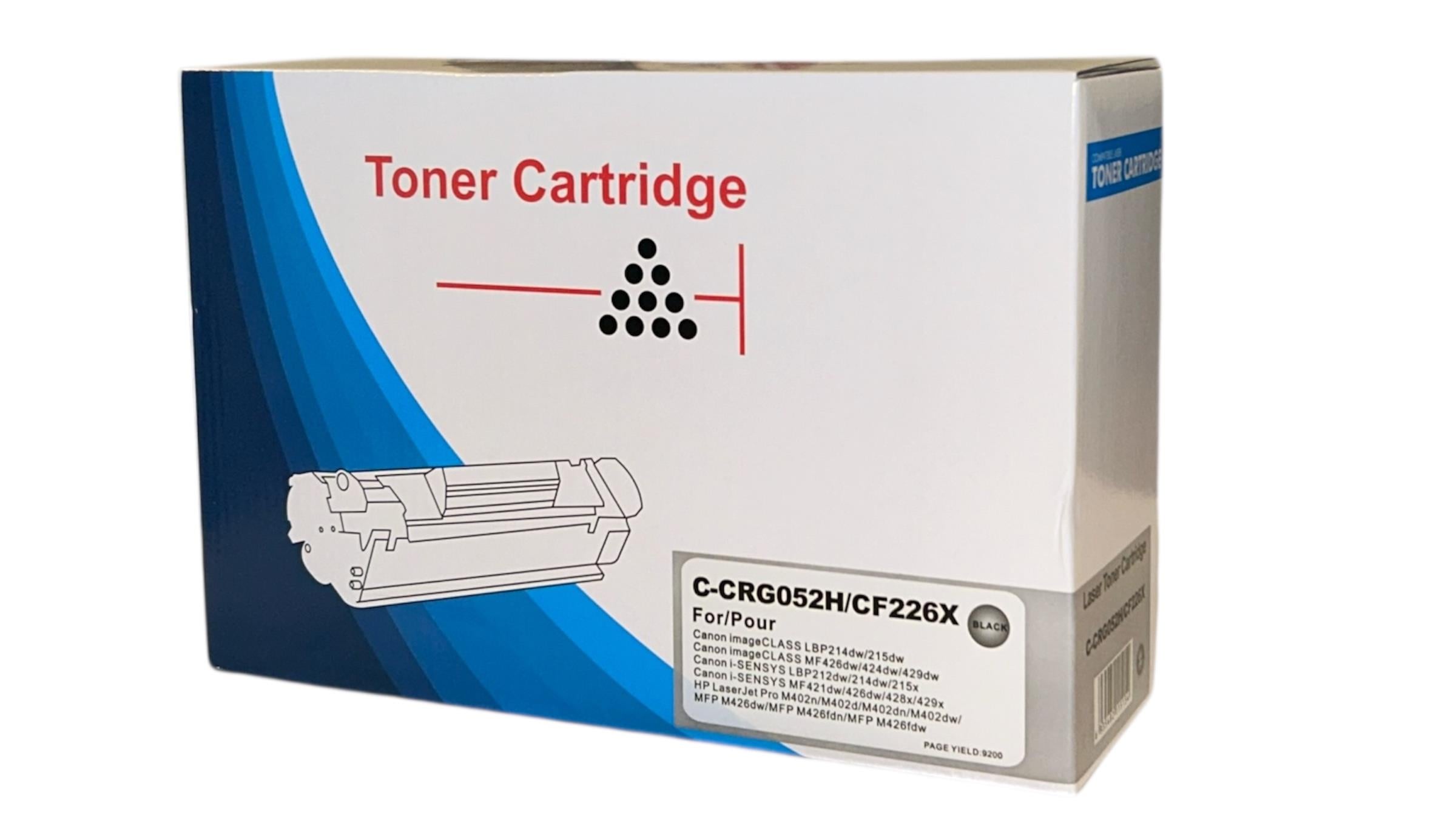 HP CF 226X  CRG-052H Muadil Toner M-402  M-426 LBP-214 LBP-215 MF-426  MF-429