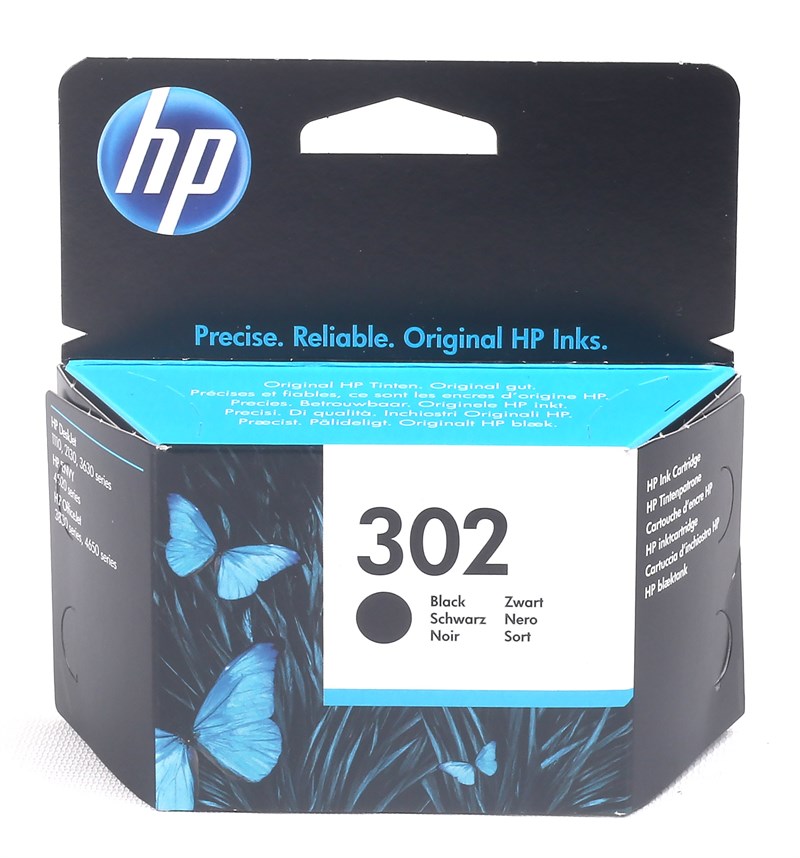 HP F6U66AE (302) Orjinal Siyah Mürekkep Kartuş
