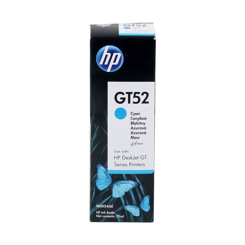HP M0H54AE (GT52) Orjinal Mavi İnk Bottle (8K)