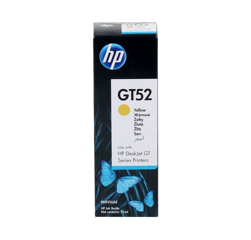 HP M0H56AE (GT52) Orjinal Sarı İnk Bottle (8K)