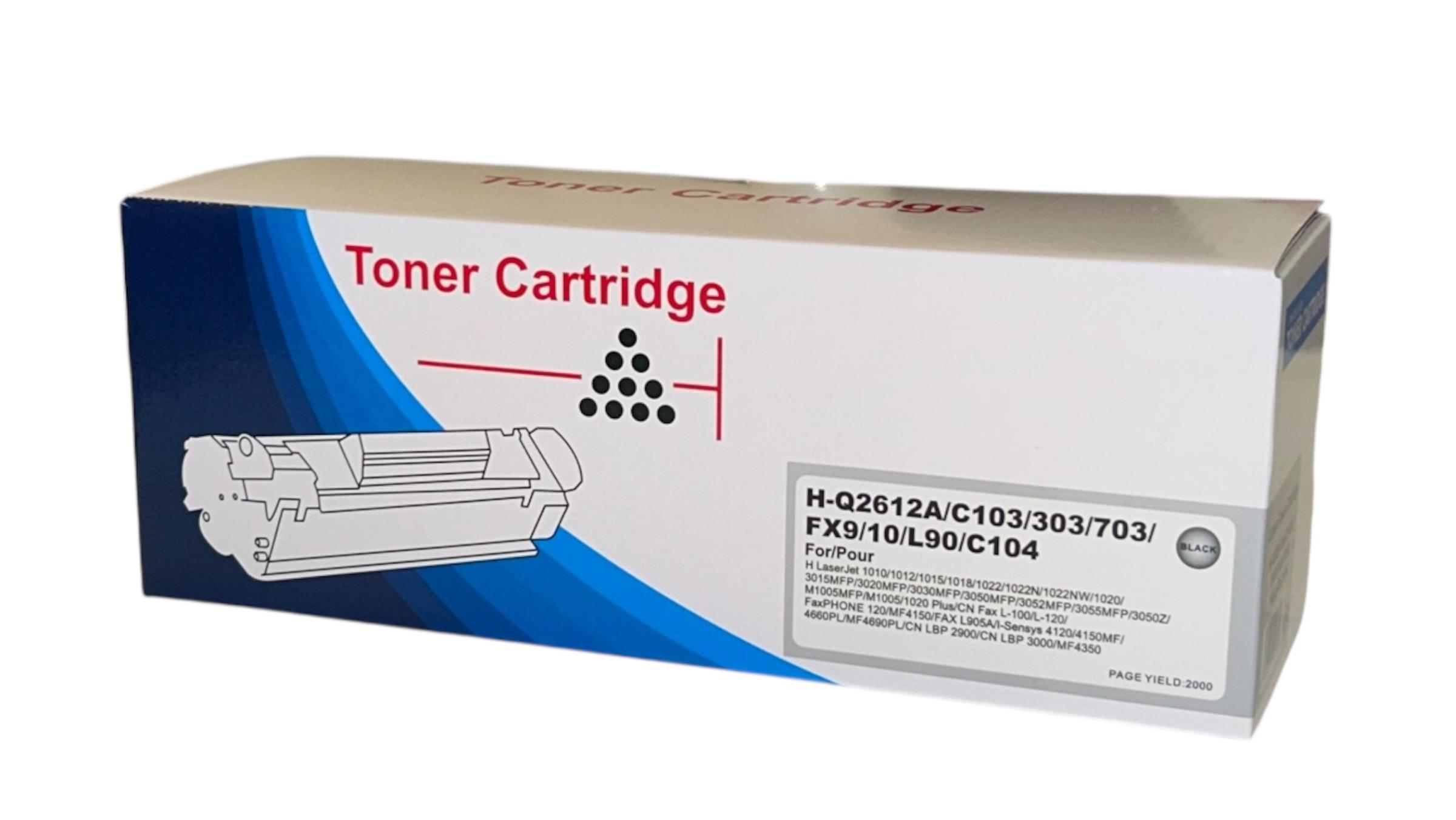 HP Q2612A Muadil Toner LJ 1010 1015 1018 1020 1022 3015 3055 CRG-703