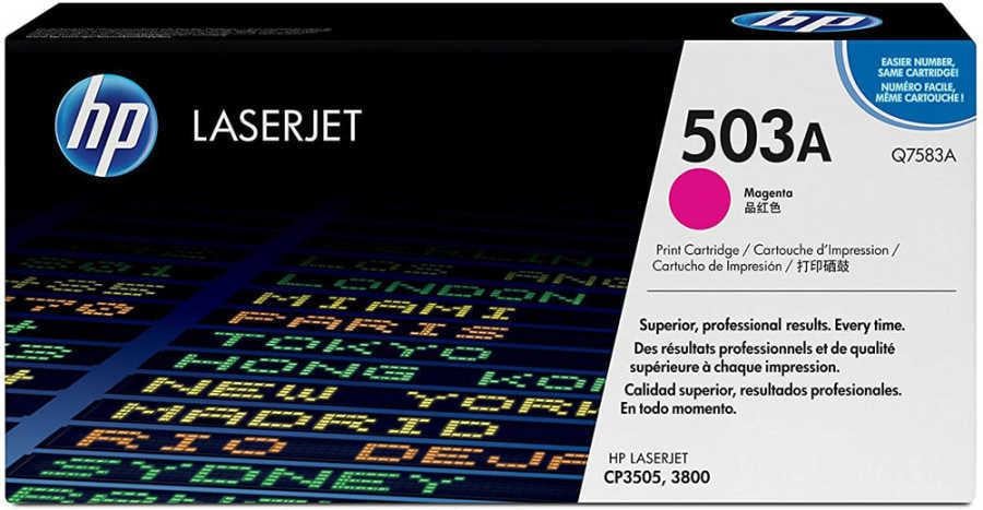 HP Q7583A (503A) Kırmızı Orjinal Toner - CP 3505 3800