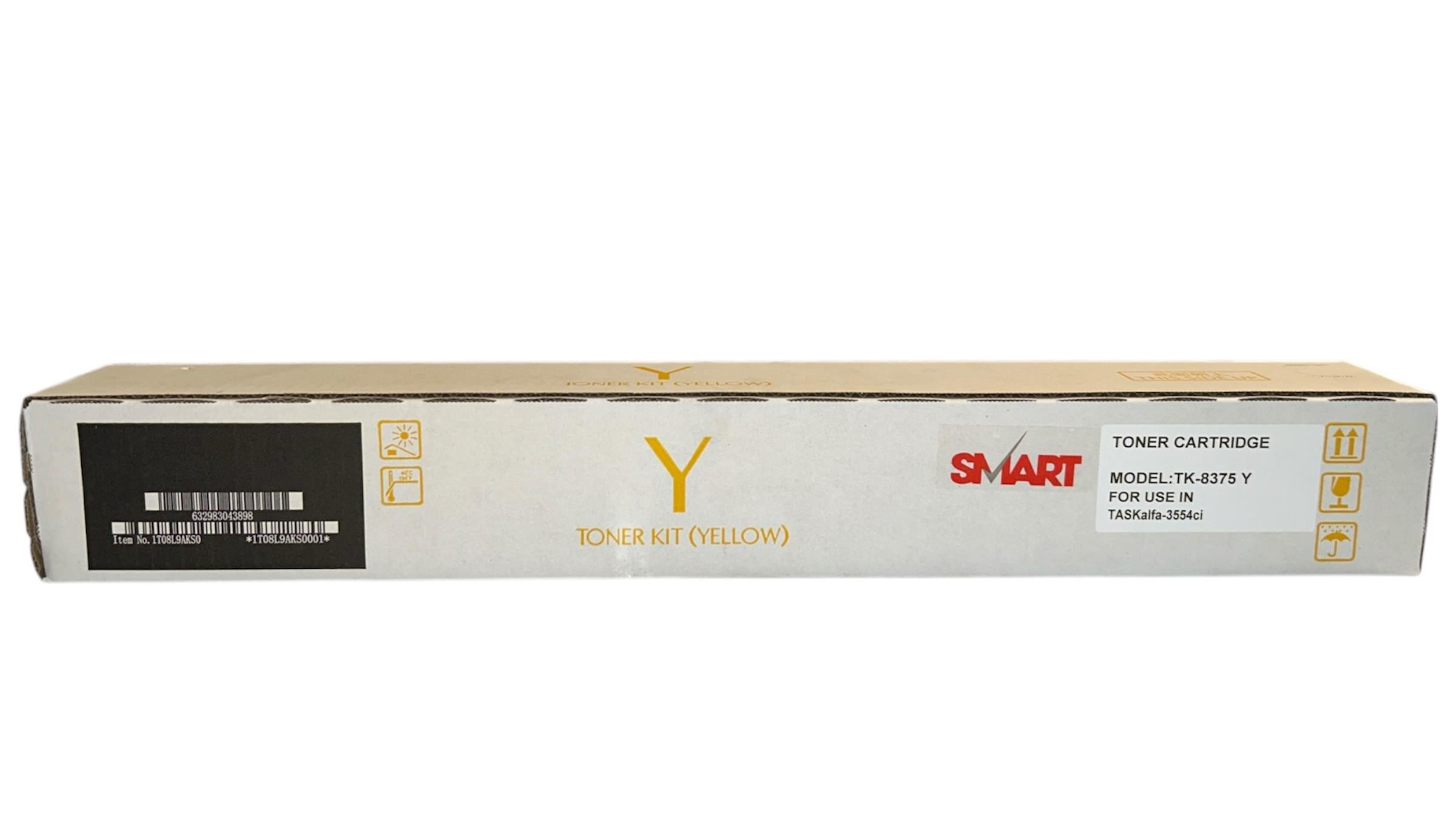 Kyocera Mita TK-8375 Smart Sarı Toner  TASKAlfa 3554ci