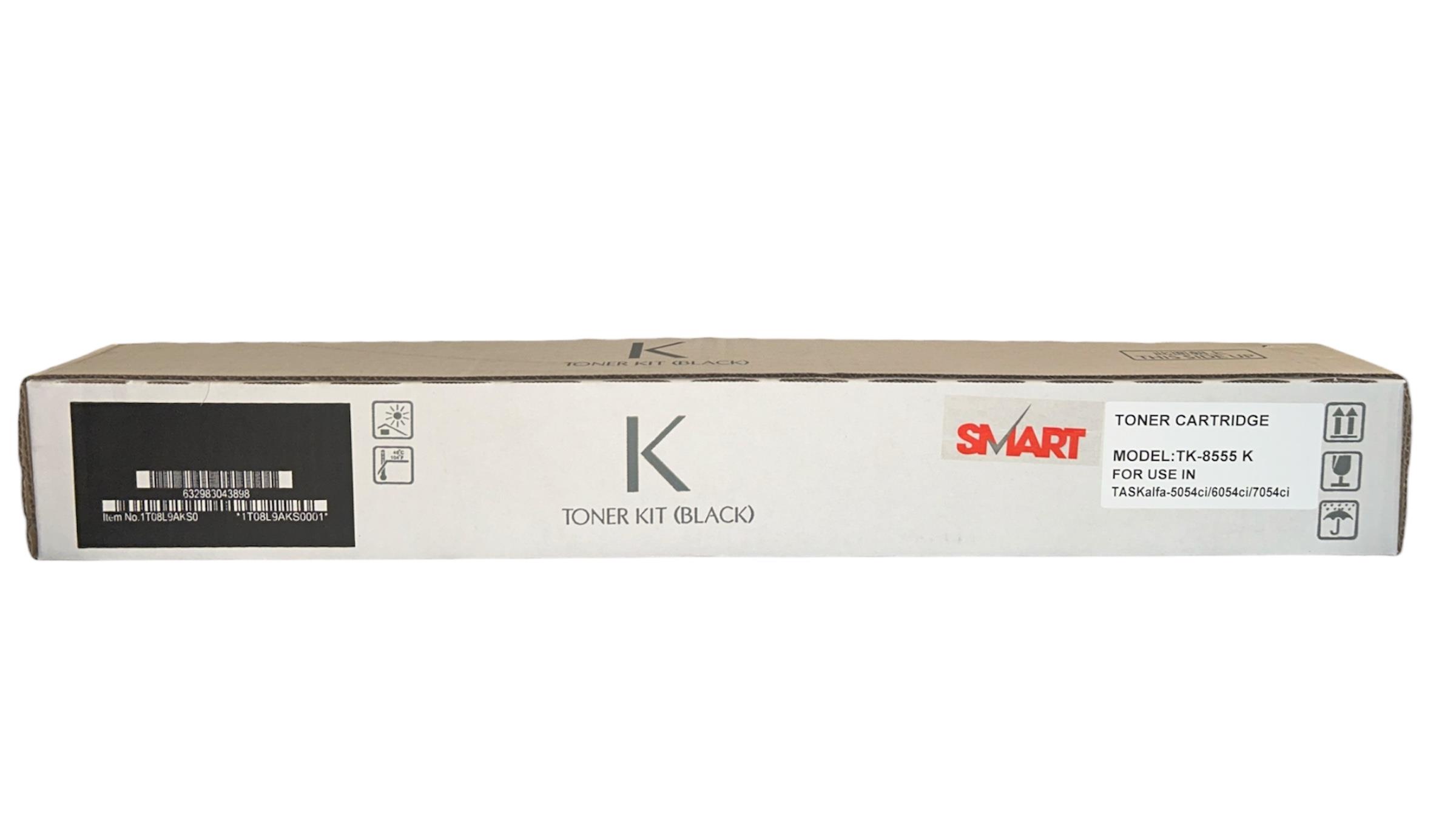 Kyocera Mita TK-8555 Smart Siyah Toner  TASKAlfa-5054ci -6054ci -7054ci