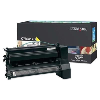 Lexmark C-780A1YG Orjinal Sarı Toner C-780  C-782 (6k)