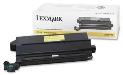 Lexmark C-910 Orjinal Sarı Toner C-912  X-912   12N0770  (14k)