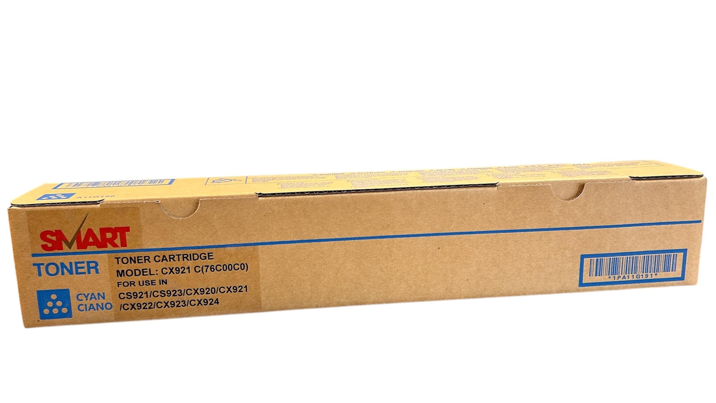 Lexmark CX-920 CX-921de 76C00C0 Smart Mavi Toner CX-922de  CS-921de  CS-923de