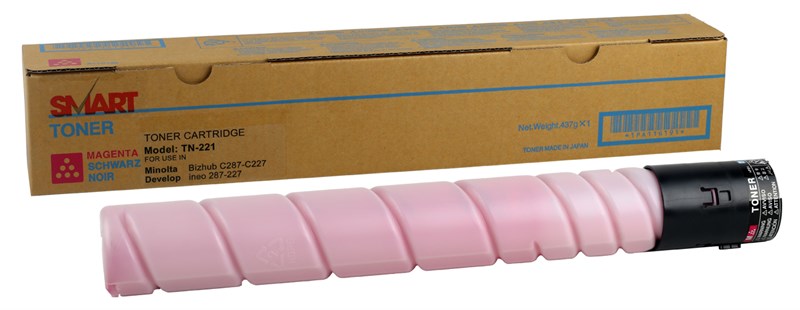 Konica Minolta TN-221 Smart Kırmızı Toner Bizhub C227-C287 (A8K3350)