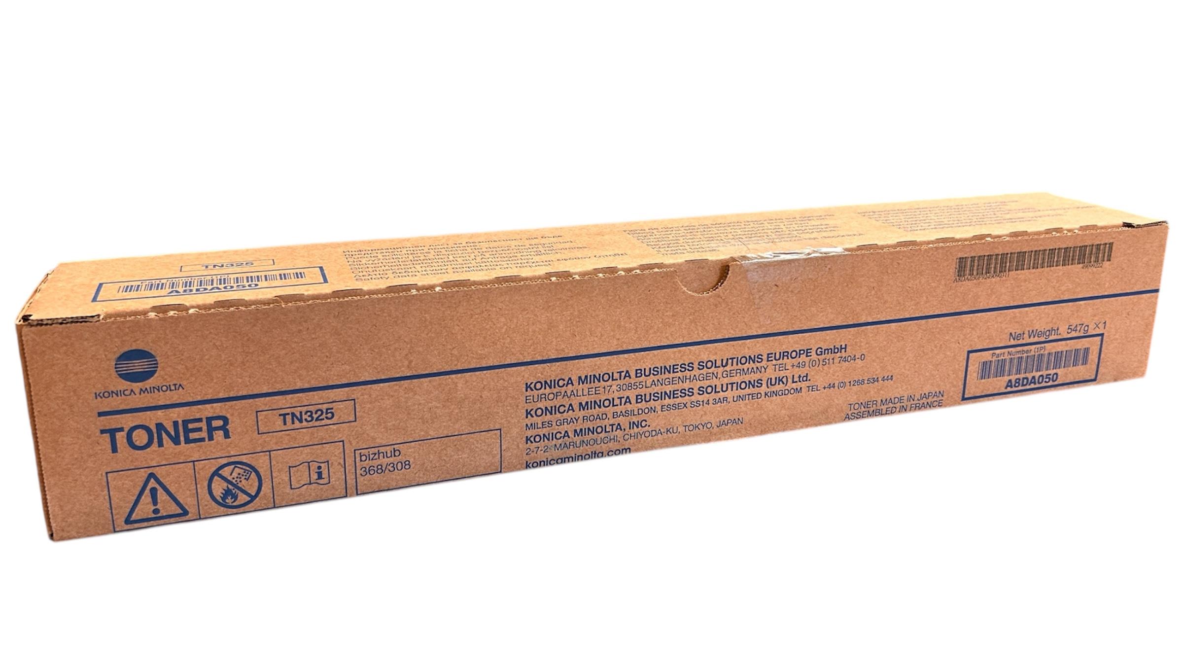 Minolta TN-325 Orjinal Toner Bizhub 308  368 A8DA050