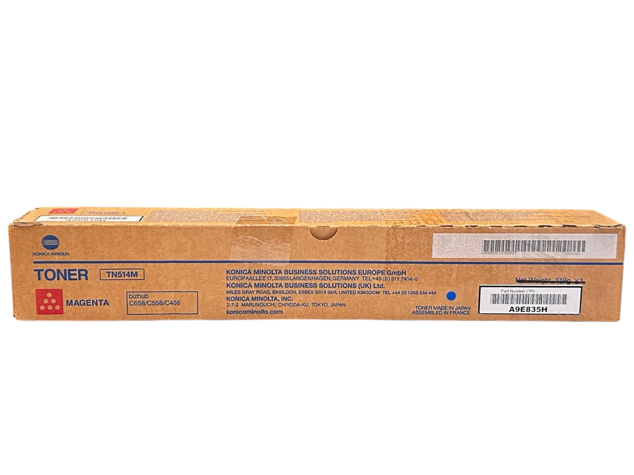 Minolta TN-514 Orjinal Lower Kırmızı Toner C-458 C-558 C-658  A9E835H
