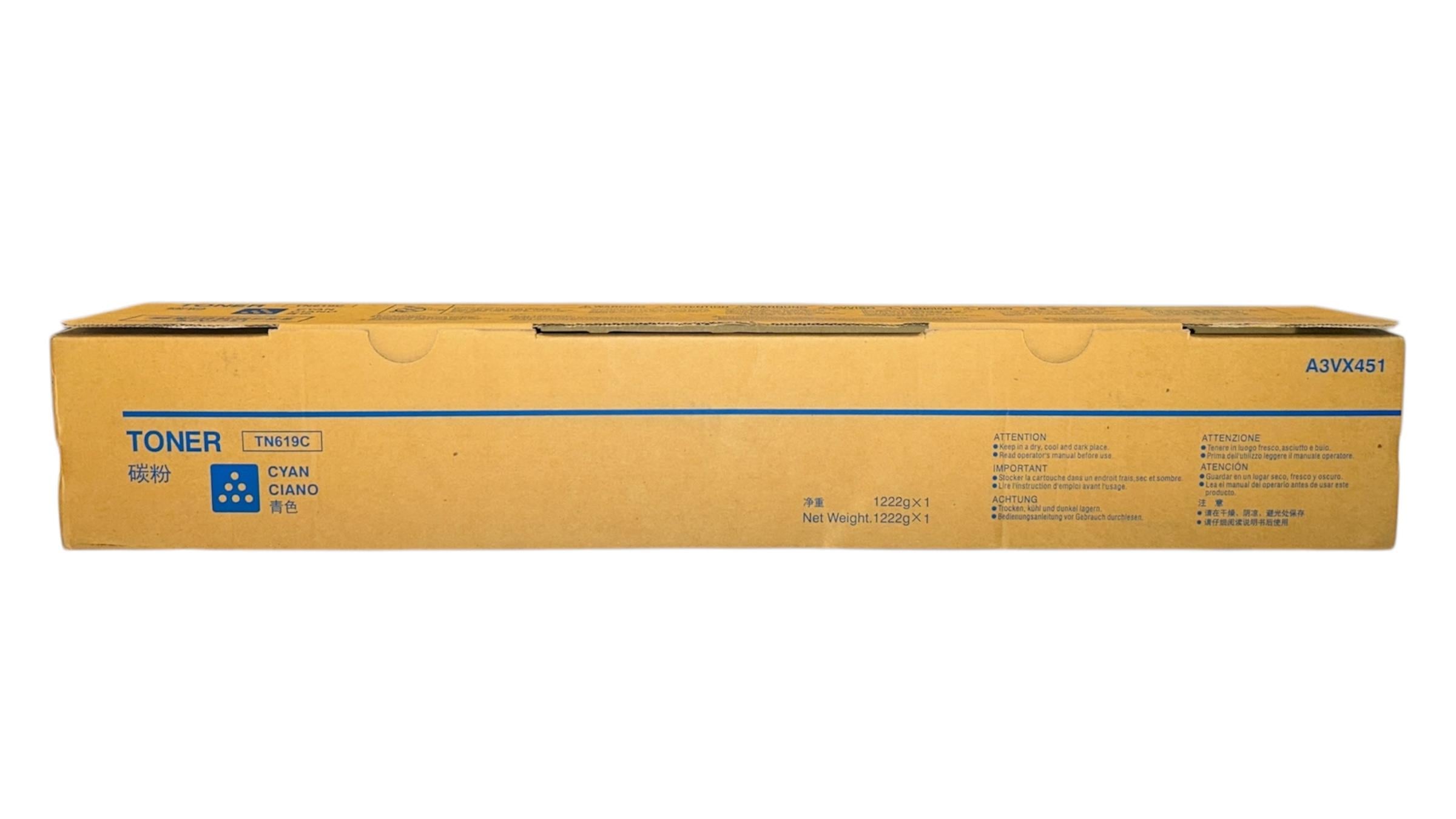 Minolta TN-619 Muadil  Mavi Toner C1060 C1070 C2060 C2070 C4080 A3VX450