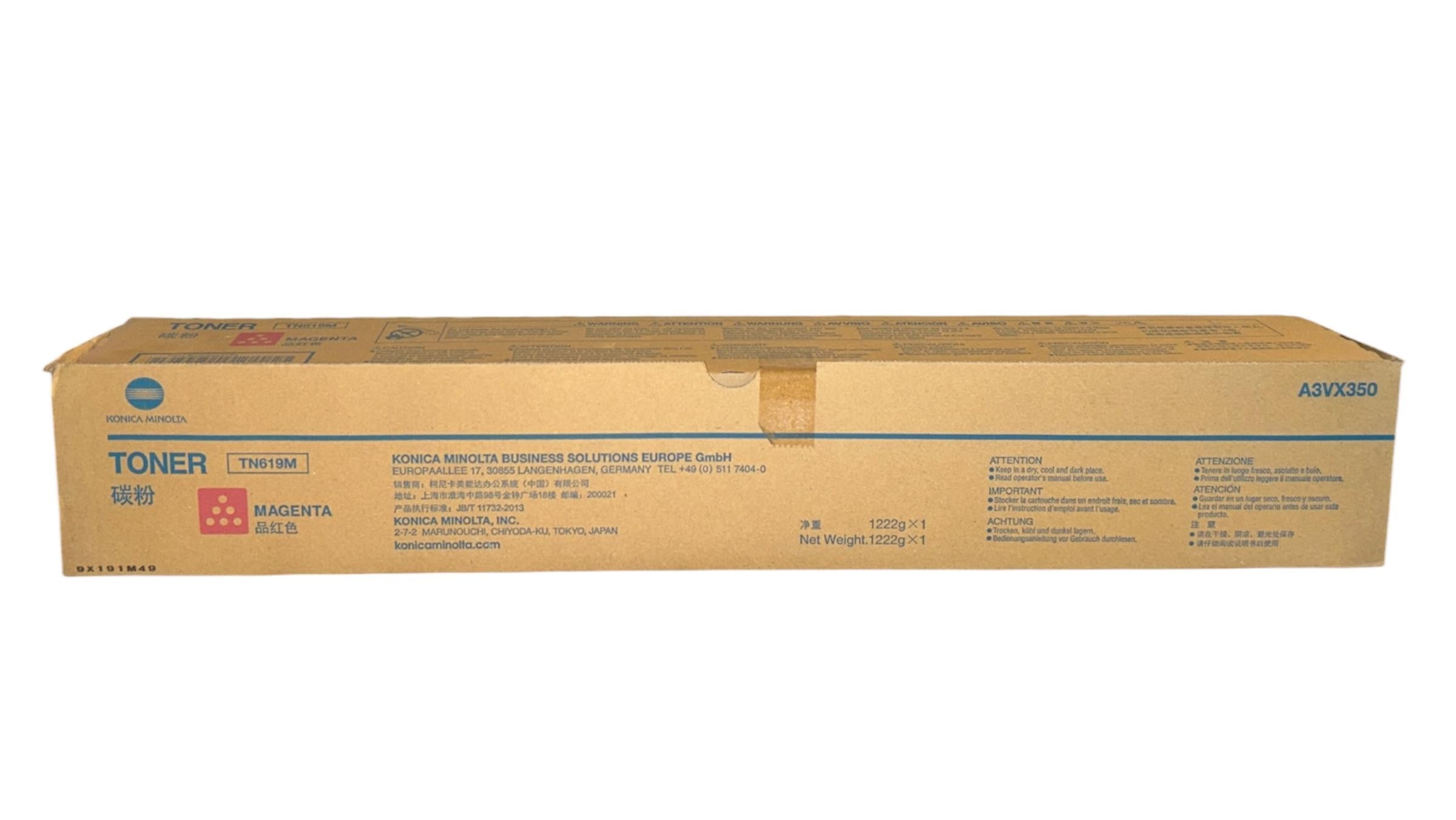 Minolta TN-619 Orjinal Kırmızı Toner Press C1060 C1070 C2060 C2070 A3VX350 78k.