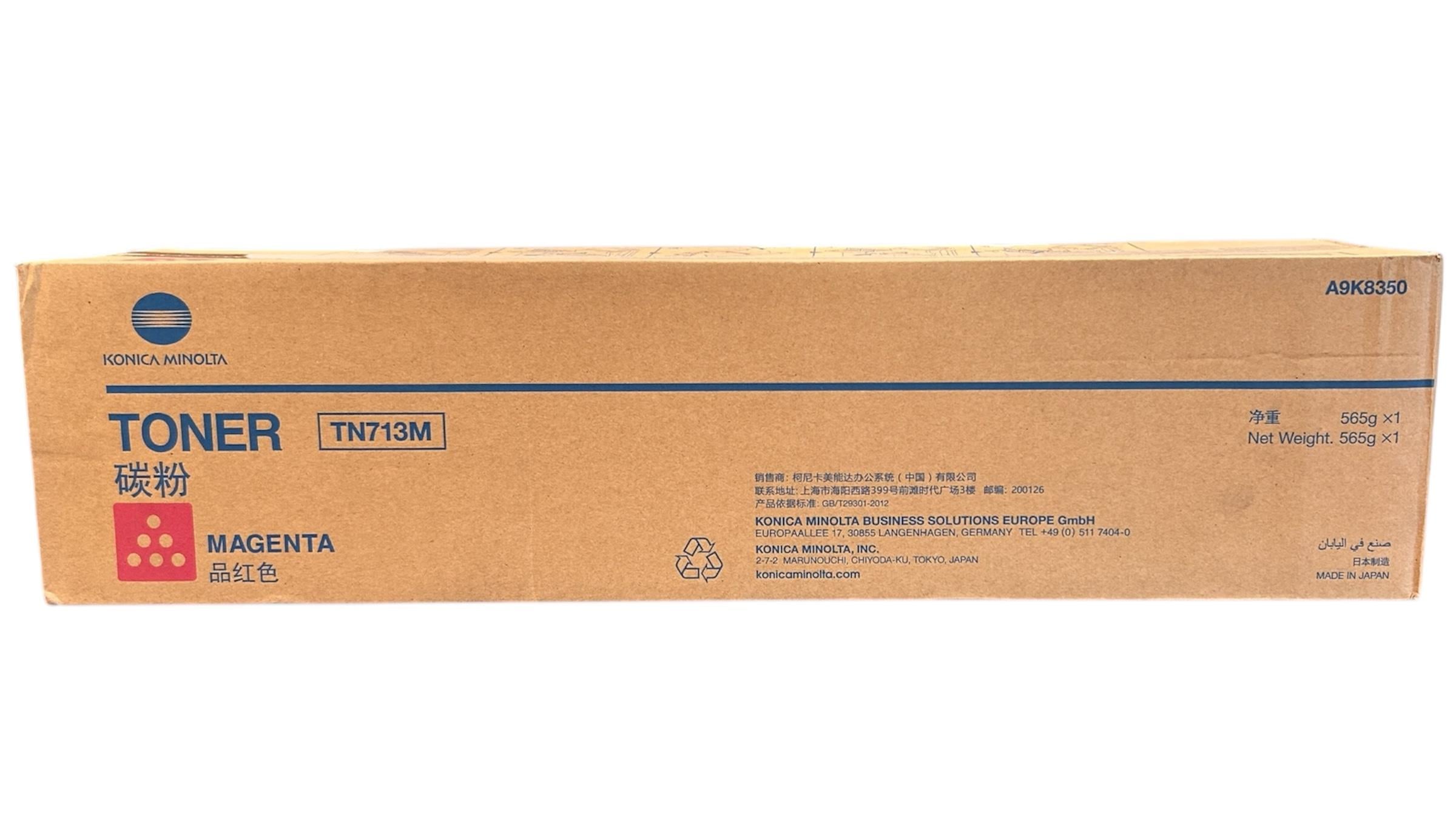 Minolta TN-713 Orjinal Kırmızı Toner Bizhub C659 C759 A9K8350