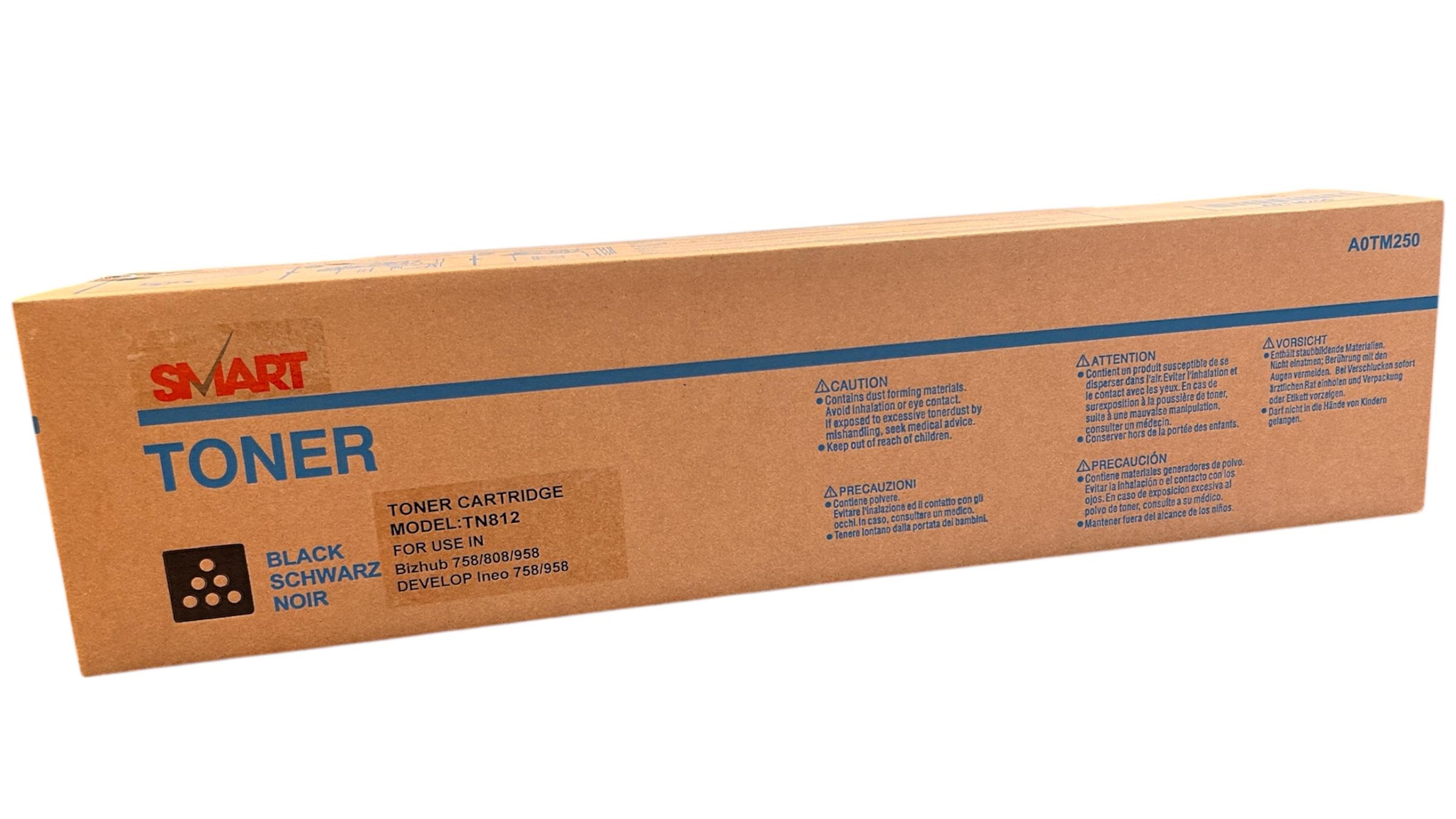 Minolta TN-812 Smart Toner Bizhub 758 958 49k A8H5050