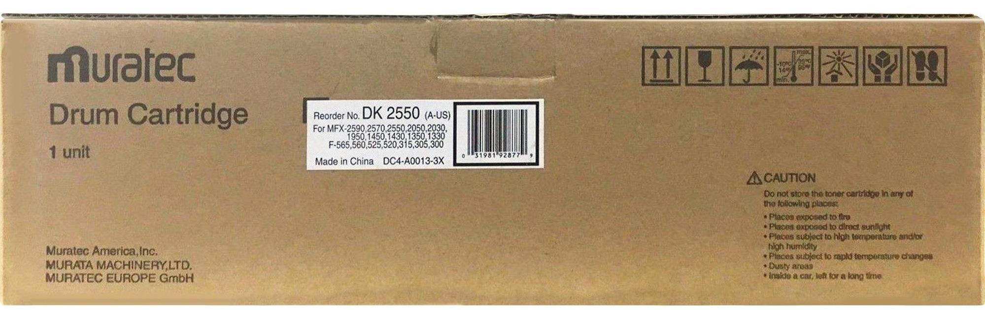 Muratec DK-2550 Drum Unit MFX-1350D MFX-1450D MFX-1950 MFX-2030 MFX-2050 F-560