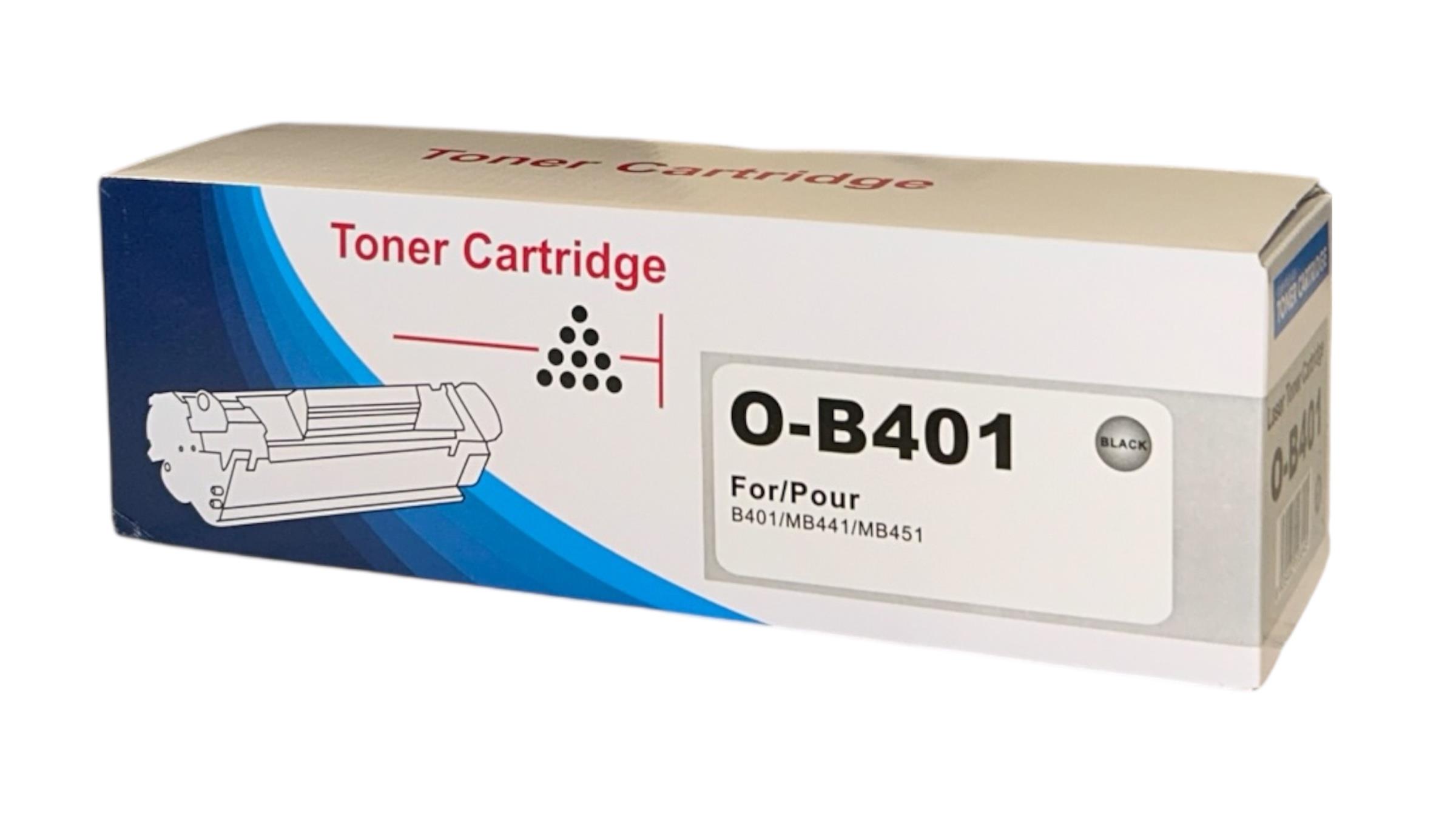 Oki B401X Muadil Toner  MB441 MB451  44992404  2,5k